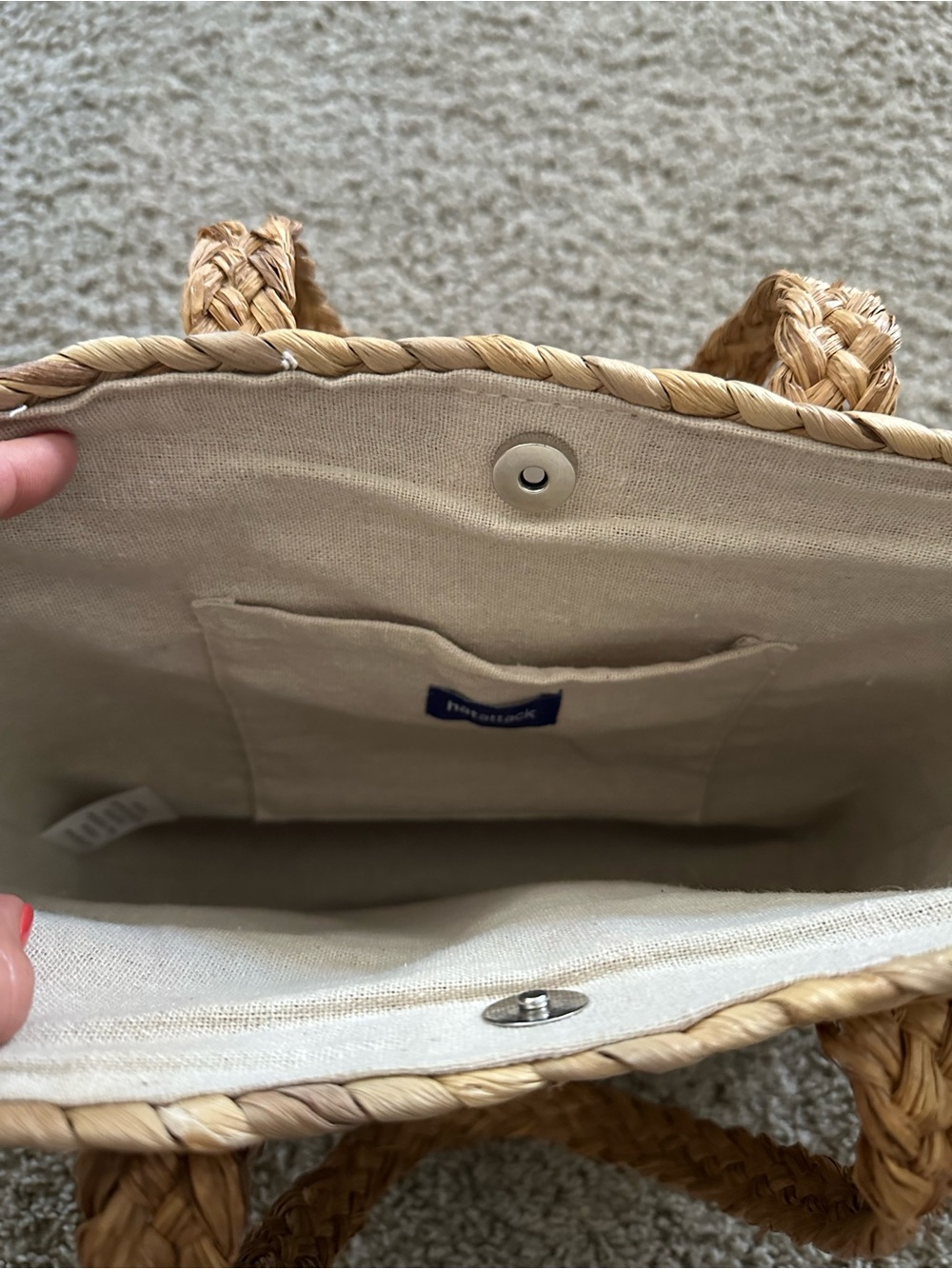 Hat Attack Camden Woven Tote - Picture 13 of 13